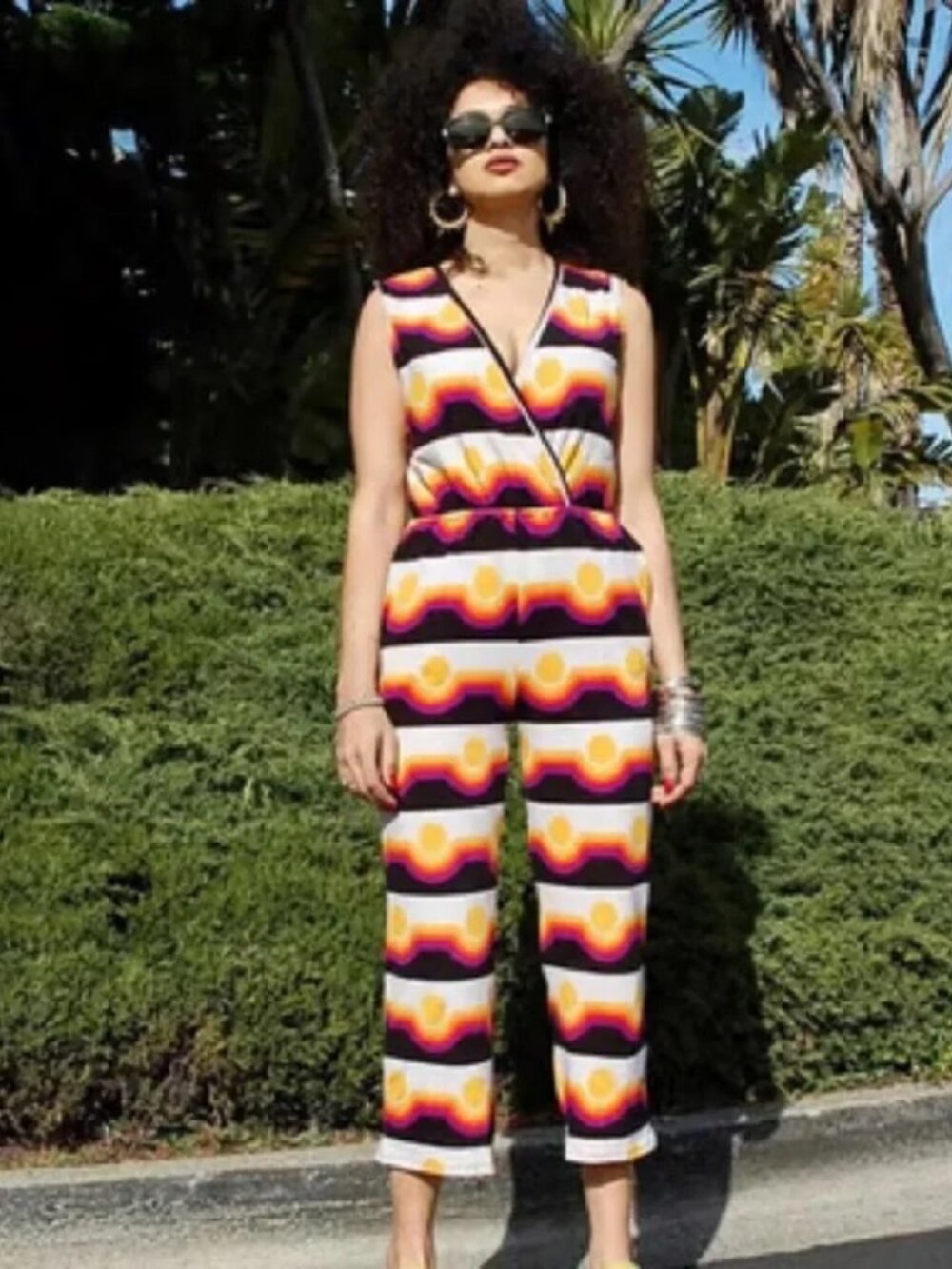 Nooworks Sonny suit in Circa print RARE Southwestern US Made Art USED L